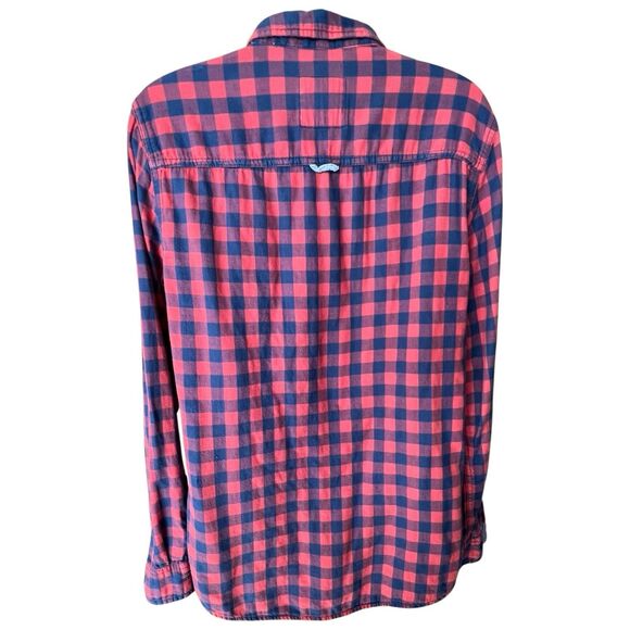 Abercrombie Women's Checkered Button Down Flannel Shirt Sz M Cabincore Cozy - Picture 8 of 8